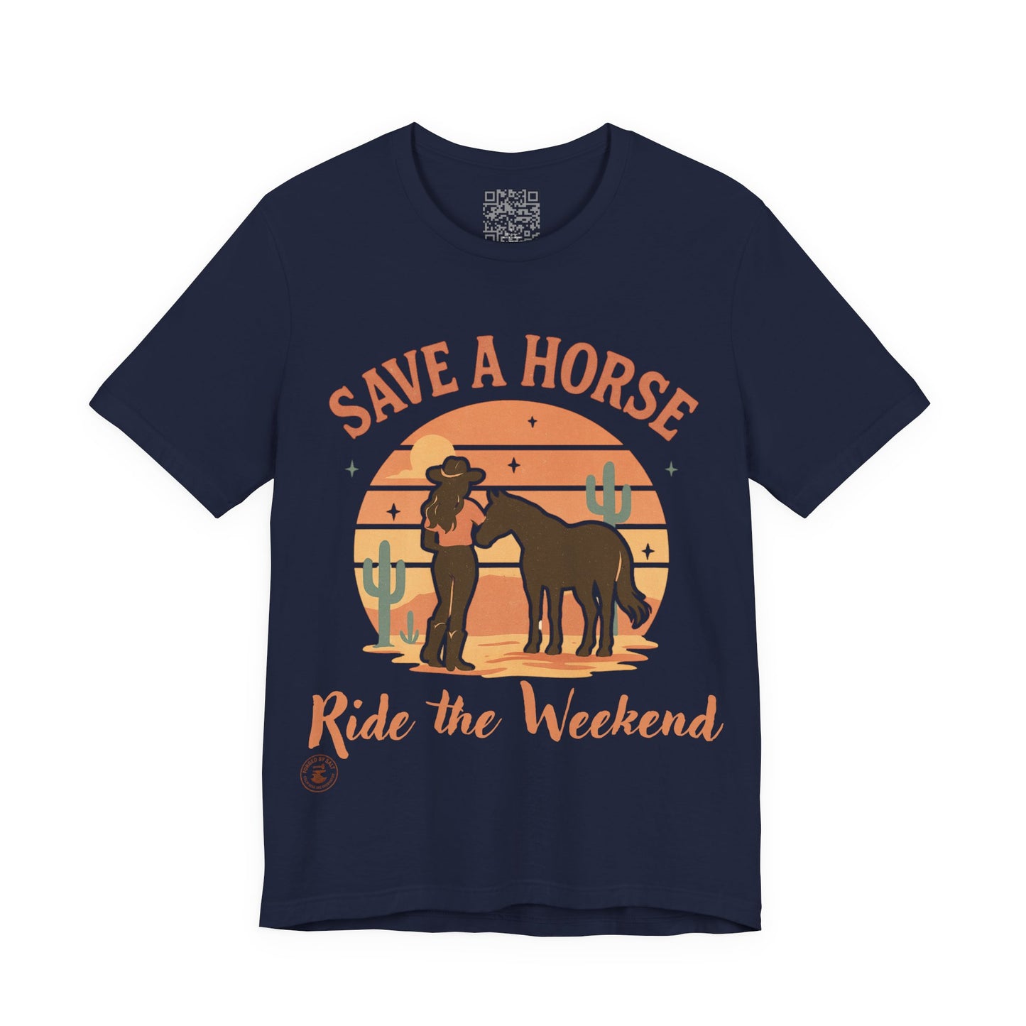 Save a Horse, Ride the Weekend – Western Graphic Tee
