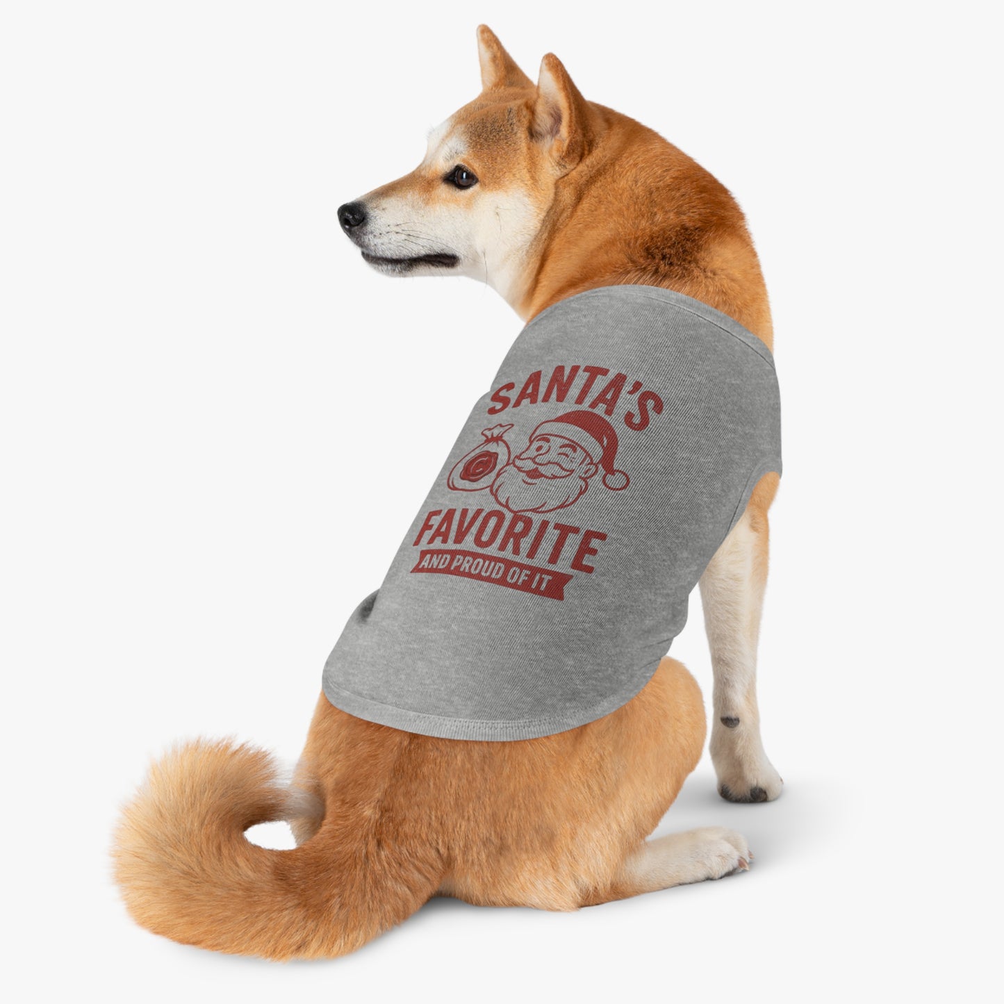 Santa’s Favorite | Holiday Dog Tank Top