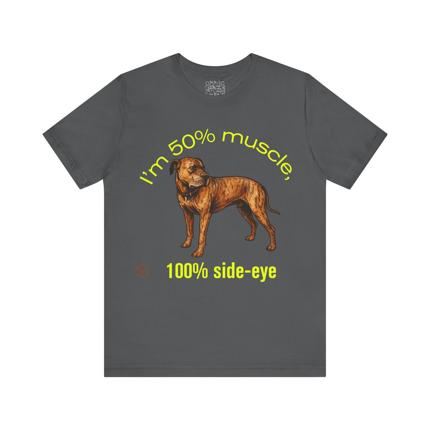 Daniff Graphic Tee - 50% Muscle, 100% Side Eye Unisex Shirt