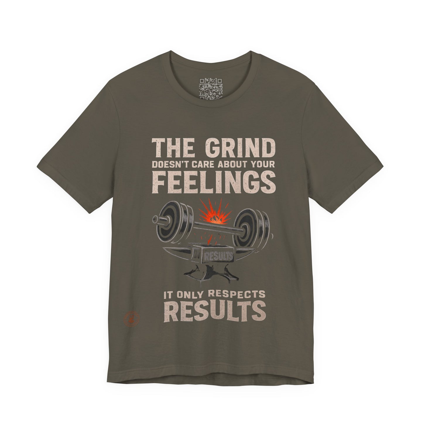 The Grind Doesn’t Care - Motivational Gym Tee