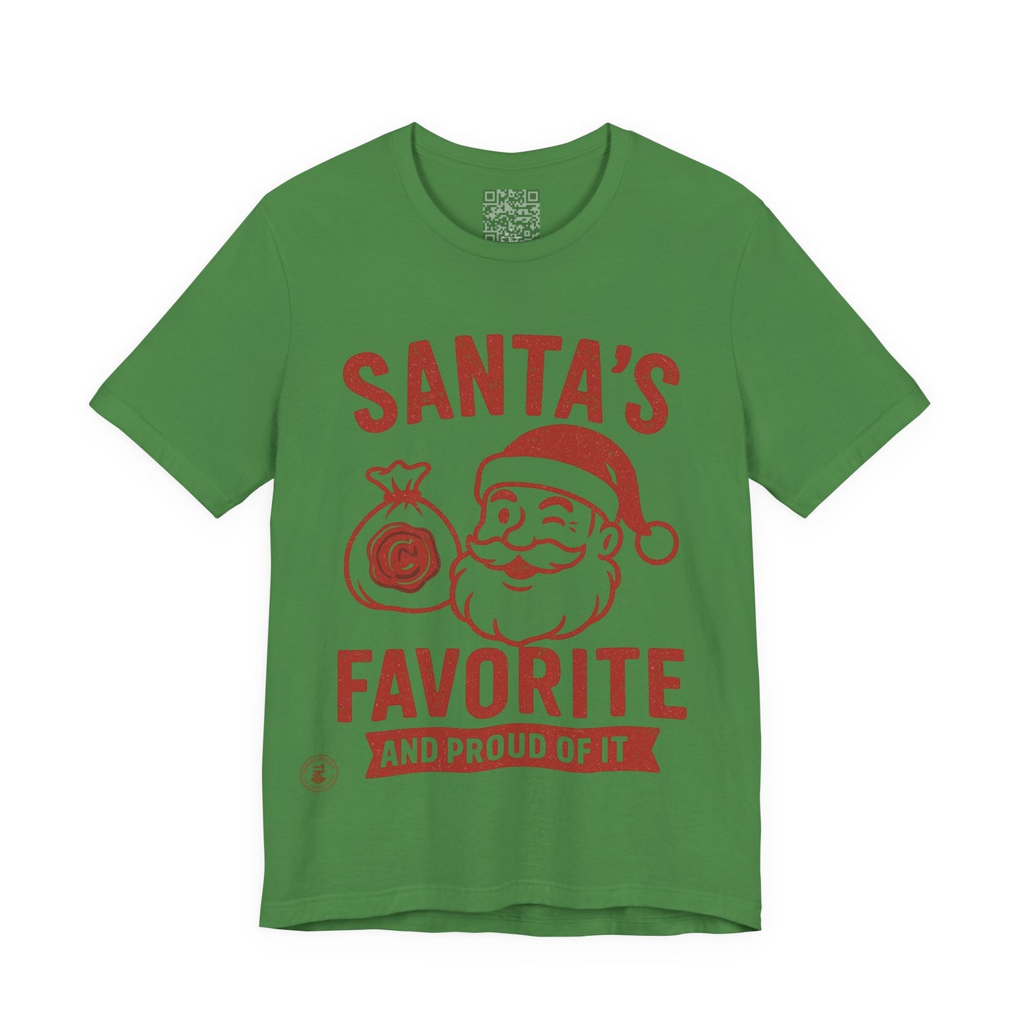 Santa’s Favorite T-Shirt | Funny Holiday & Christmas Tee