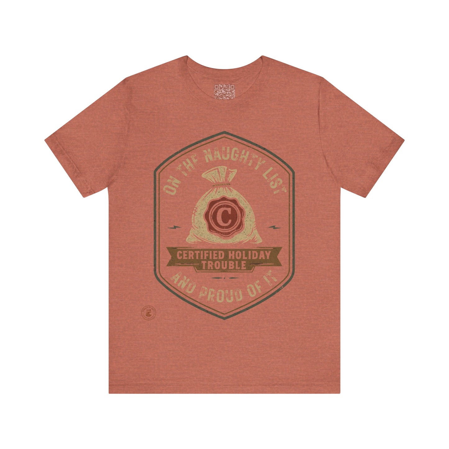 Unisex Tee On the Naughty List T-Shirt