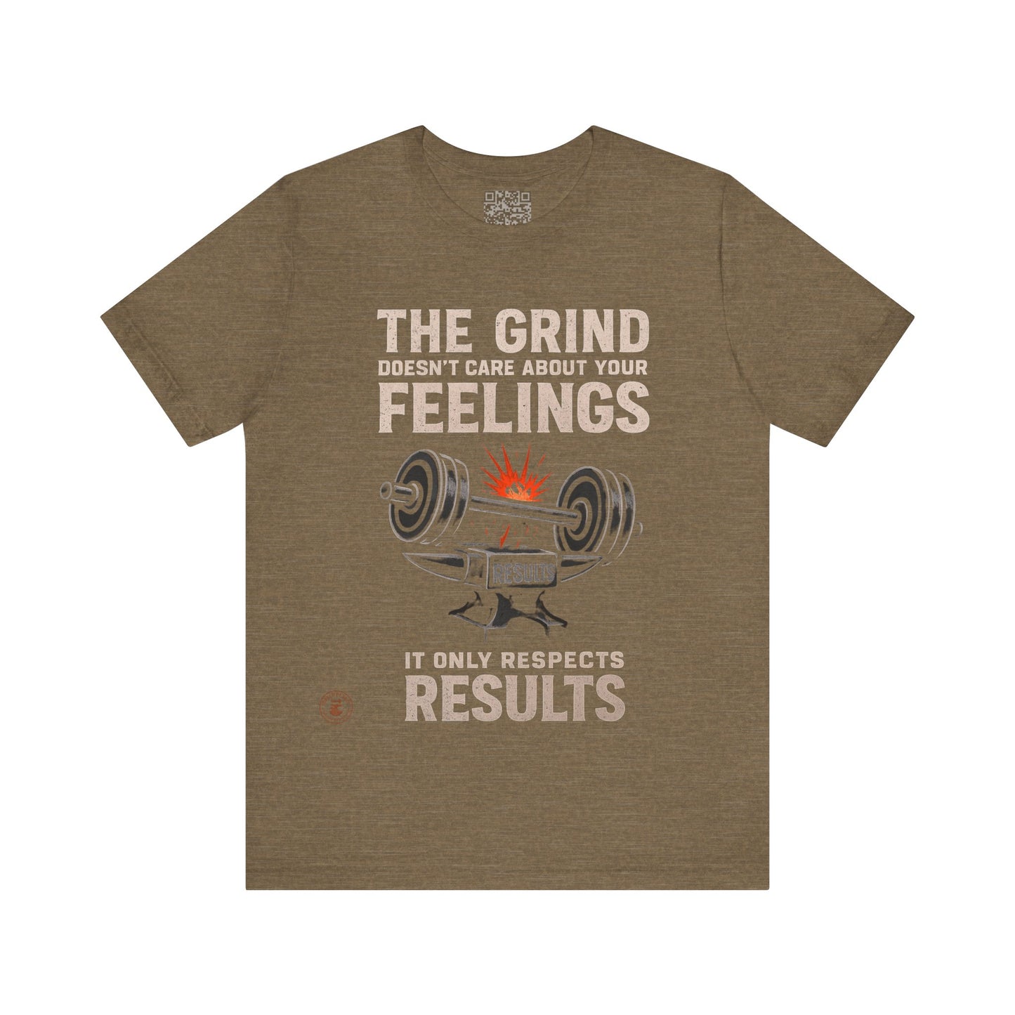 The Grind Doesn’t Care - Motivational Gym Tee