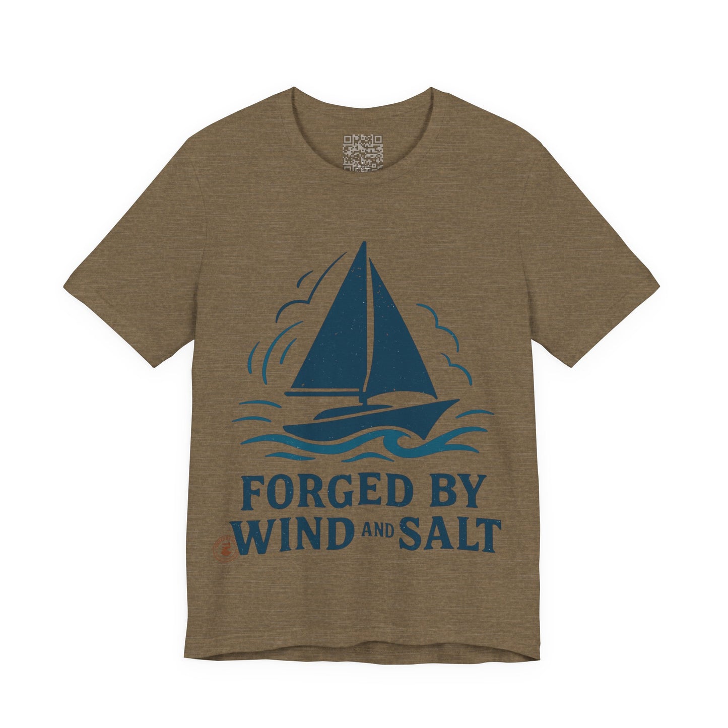 Sailboat Tee Forged by Wind and Salt