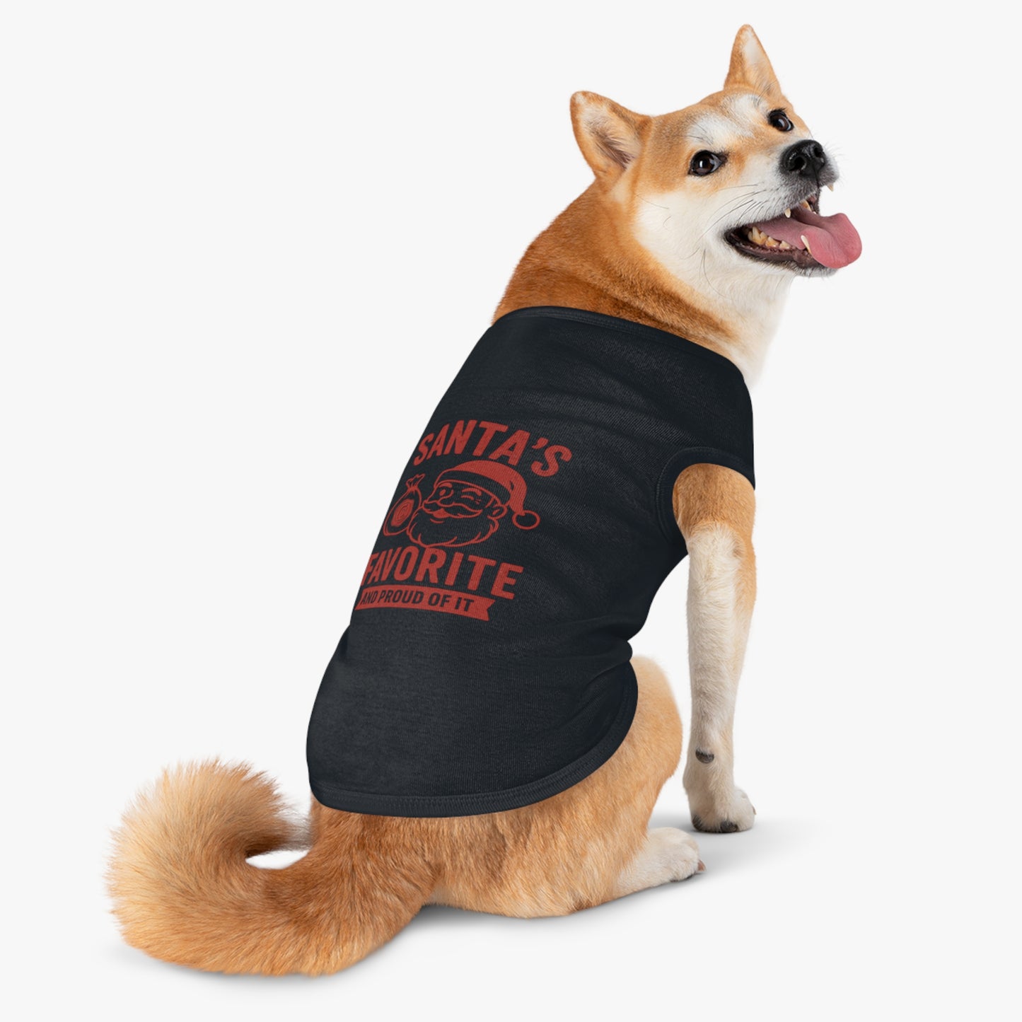 Santa’s Favorite | Holiday Dog Tank Top