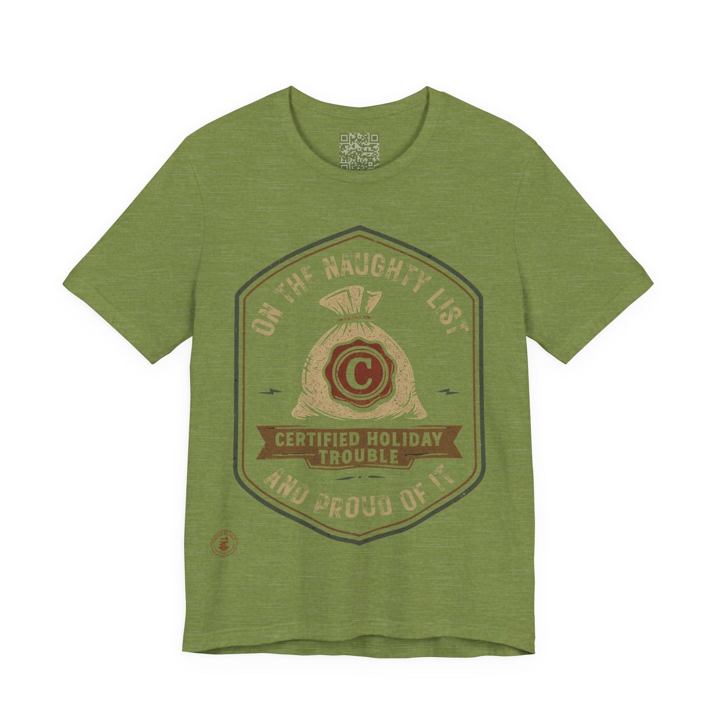 Unisex Tee On the Naughty List T-Shirt