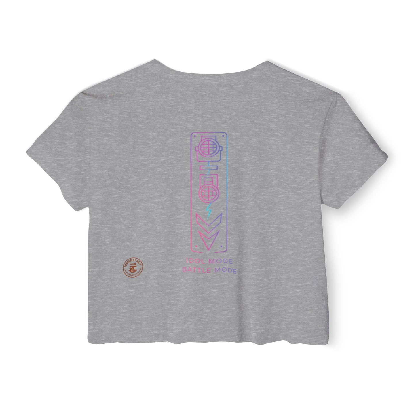 Idol Mode // Battle Mode Festival Crop Top (Women’s), Trendy Music-Inspired Tee