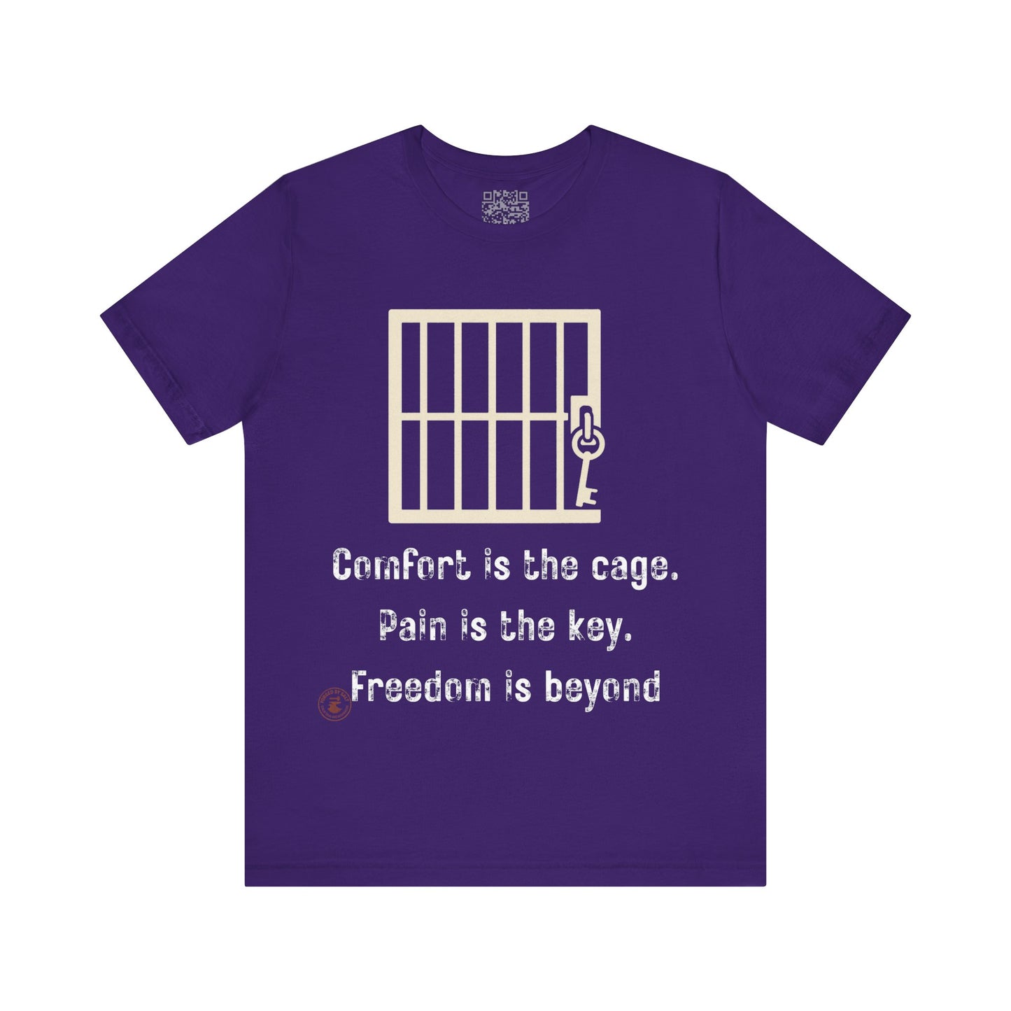 Comfort Is the Cage – Motivational T-Shirt