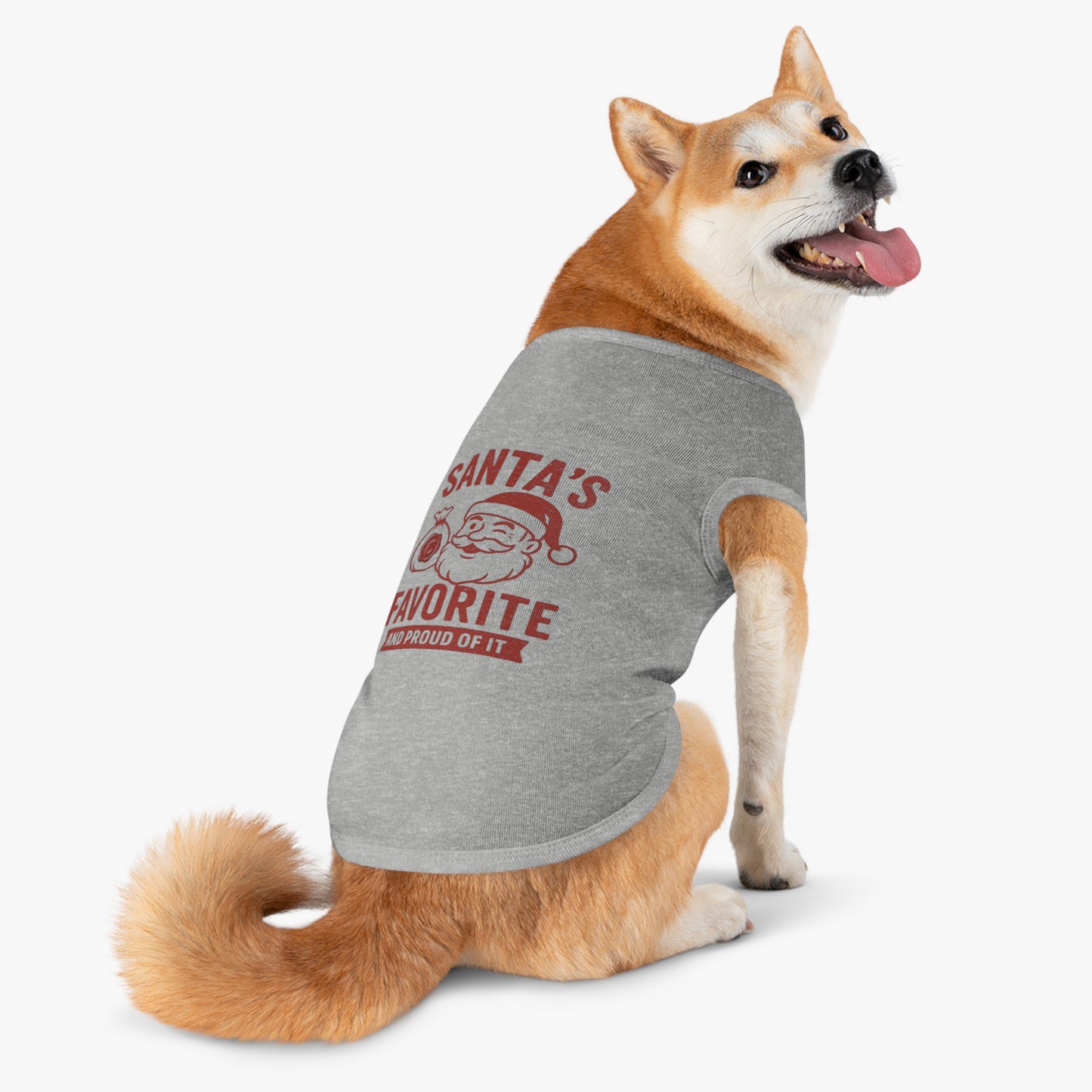 Santa’s Favorite | Holiday Dog Tank Top