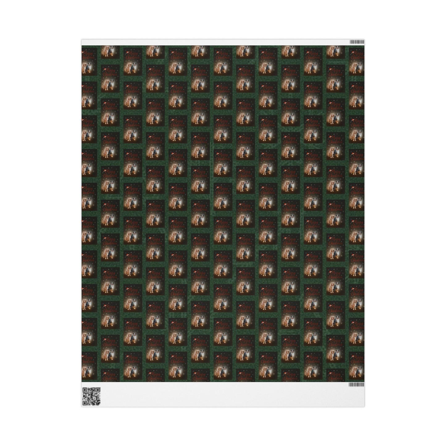 Merry Christmas Australian Shepherd Wrapping Paper – Festive Holiday Gift Wrap