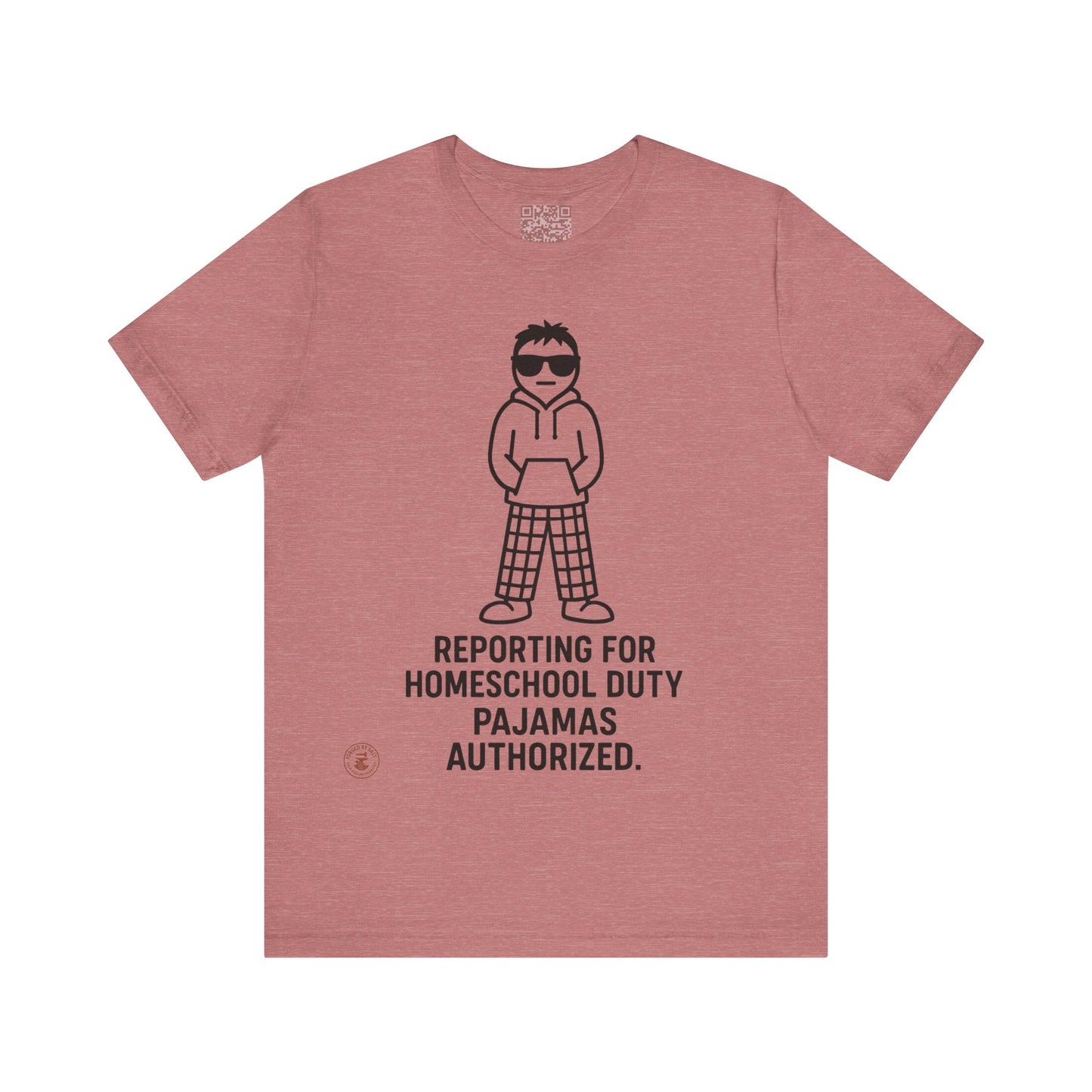 Homeschool Pajama Duty (Boys version) – Funny Tee