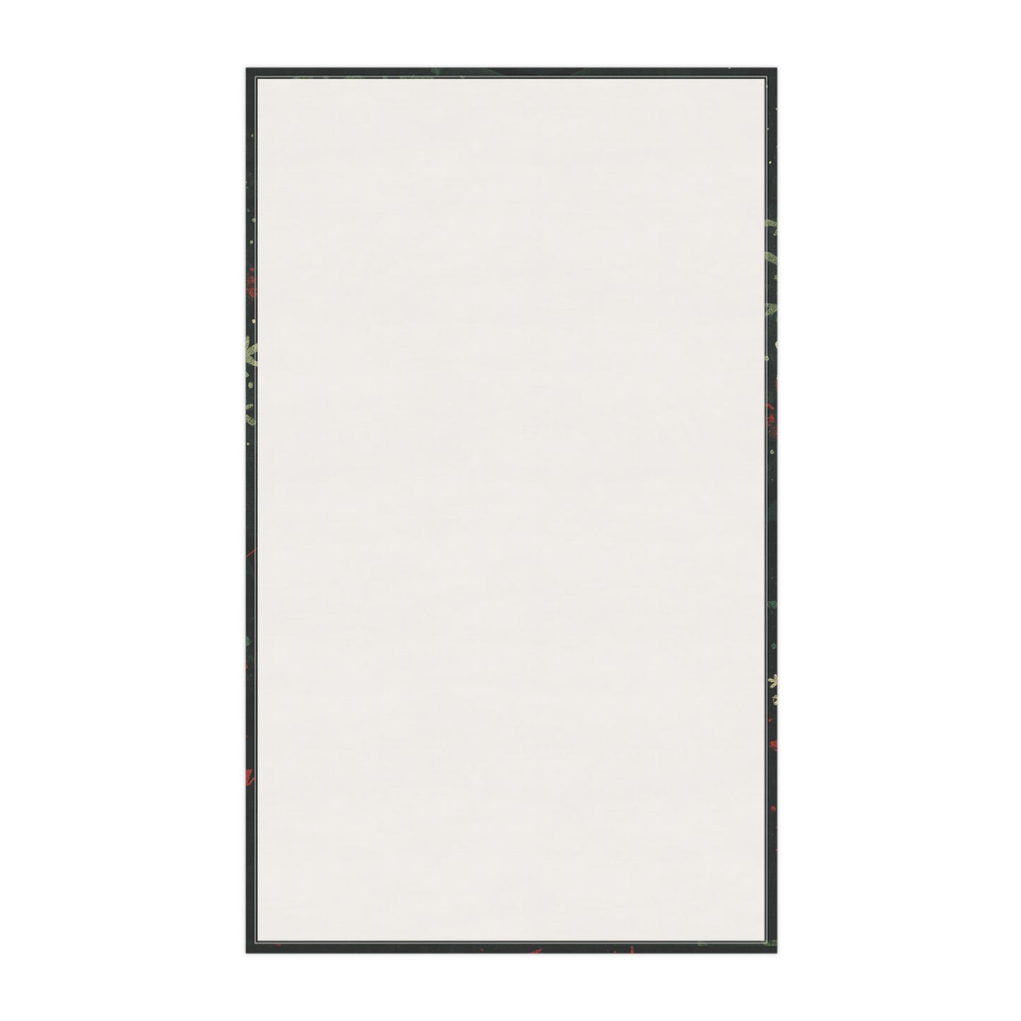 Peppermint-Petty Holiday Cotton Twill Tea Towel, Christmas Kitchen Decor, Unique Gift for Home, Fun Cooking Accessory