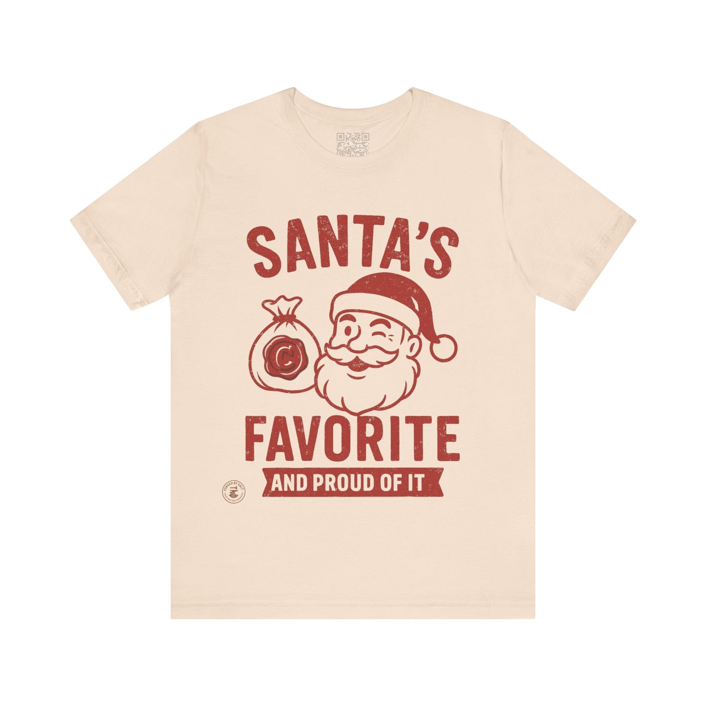 Santa’s Favorite T-Shirt | Funny Holiday & Christmas Tee