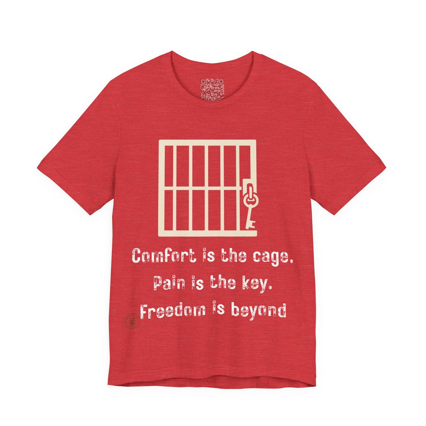 Comfort Is the Cage – Motivational T-Shirt
