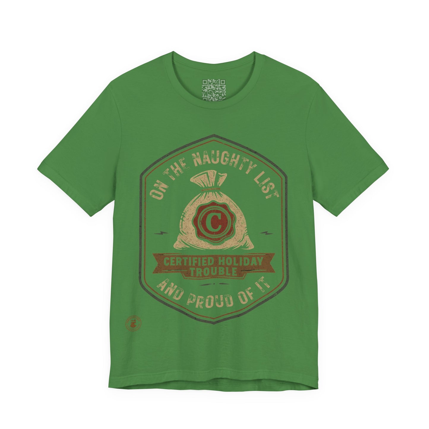 Unisex Tee On the Naughty List T-Shirt