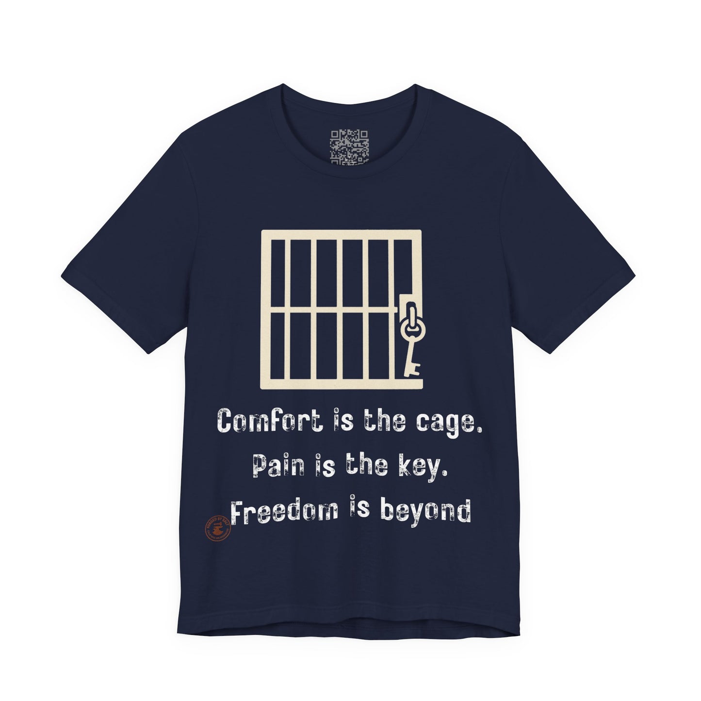 Comfort Is the Cage – Motivational T-Shirt