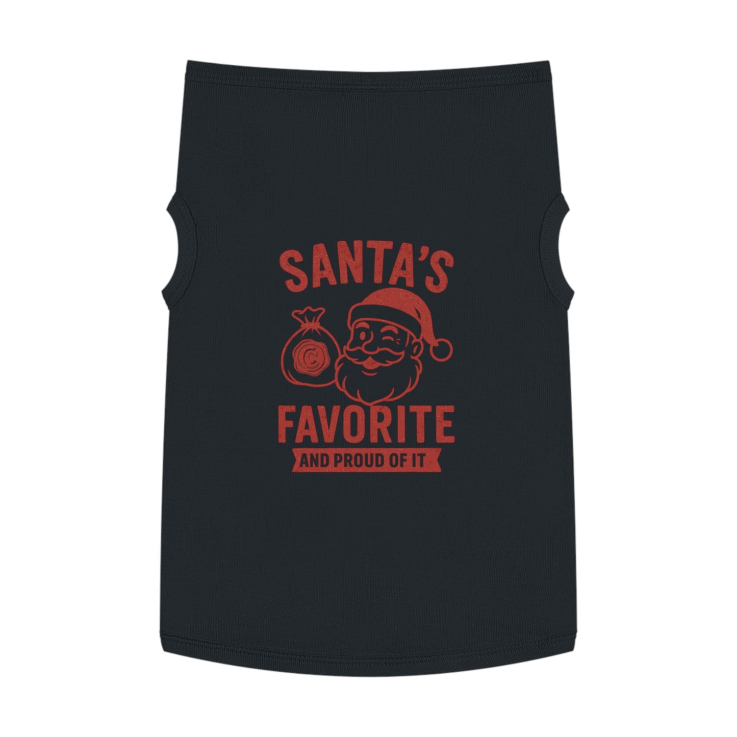 Santa’s Favorite | Holiday Dog Tank Top