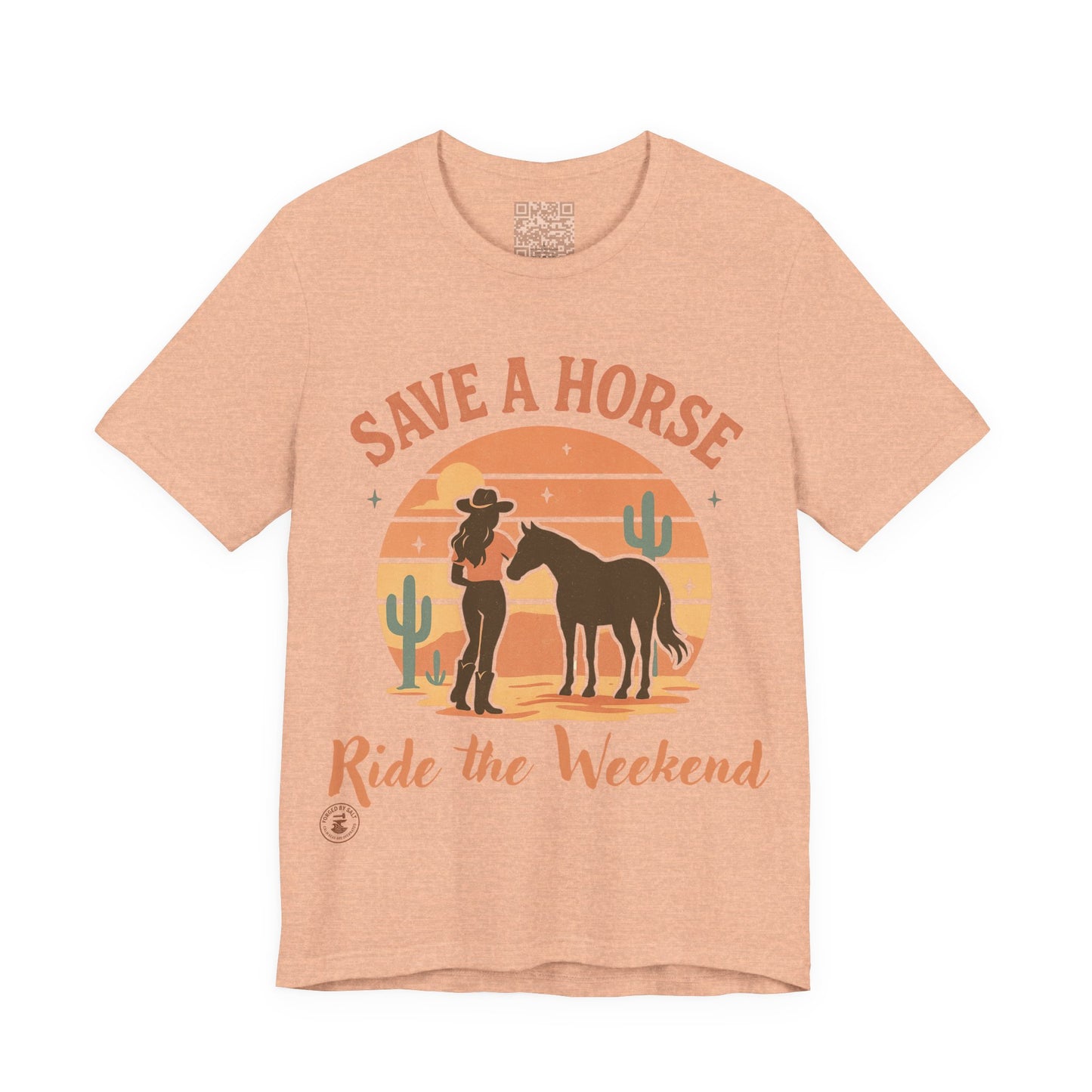 Save a Horse, Ride the Weekend – Western Graphic Tee