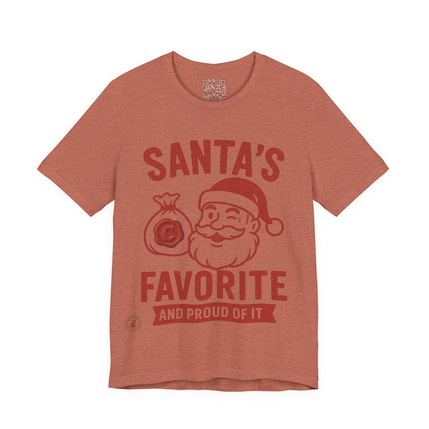 Santa’s Favorite T-Shirt | Funny Holiday & Christmas Tee