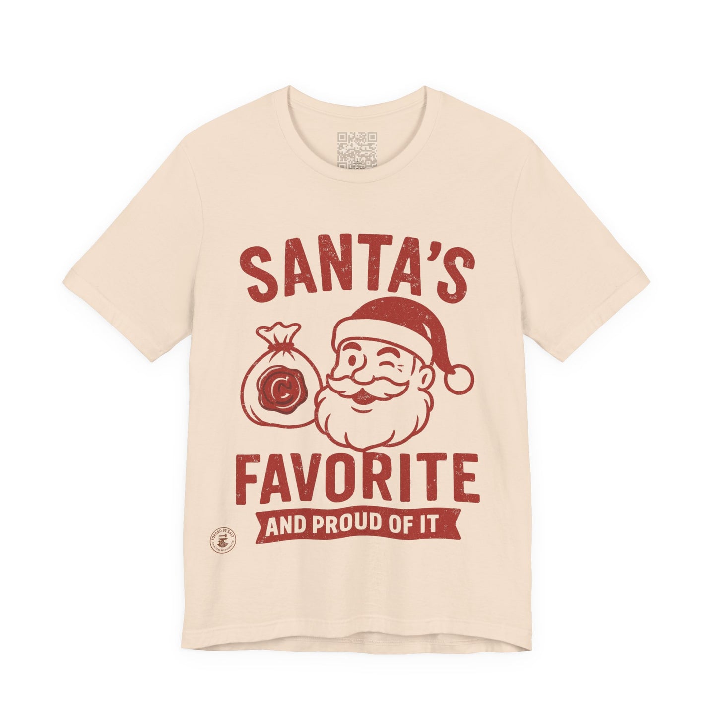 Santa’s Favorite T-Shirt | Funny Holiday & Christmas Tee