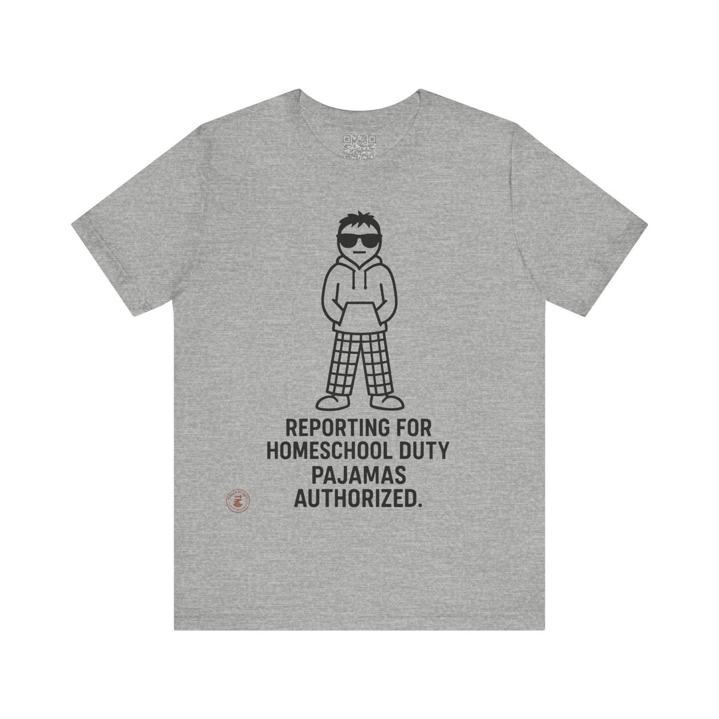Homeschool Pajama Duty (Boys version) – Funny Tee