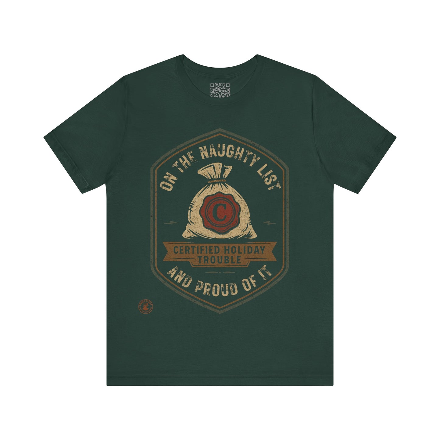 Unisex Tee On the Naughty List T-Shirt
