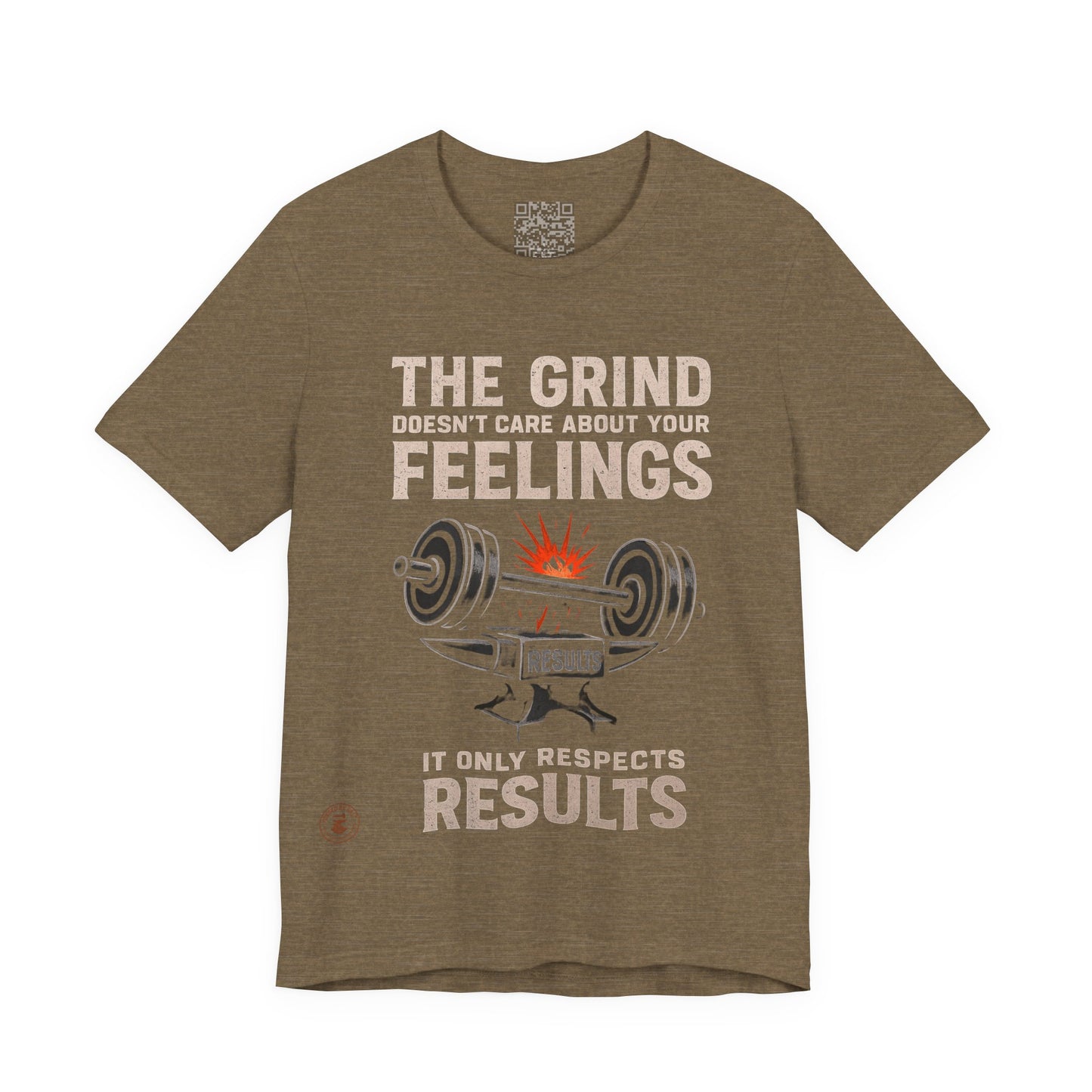 The Grind Doesn’t Care - Motivational Gym Tee