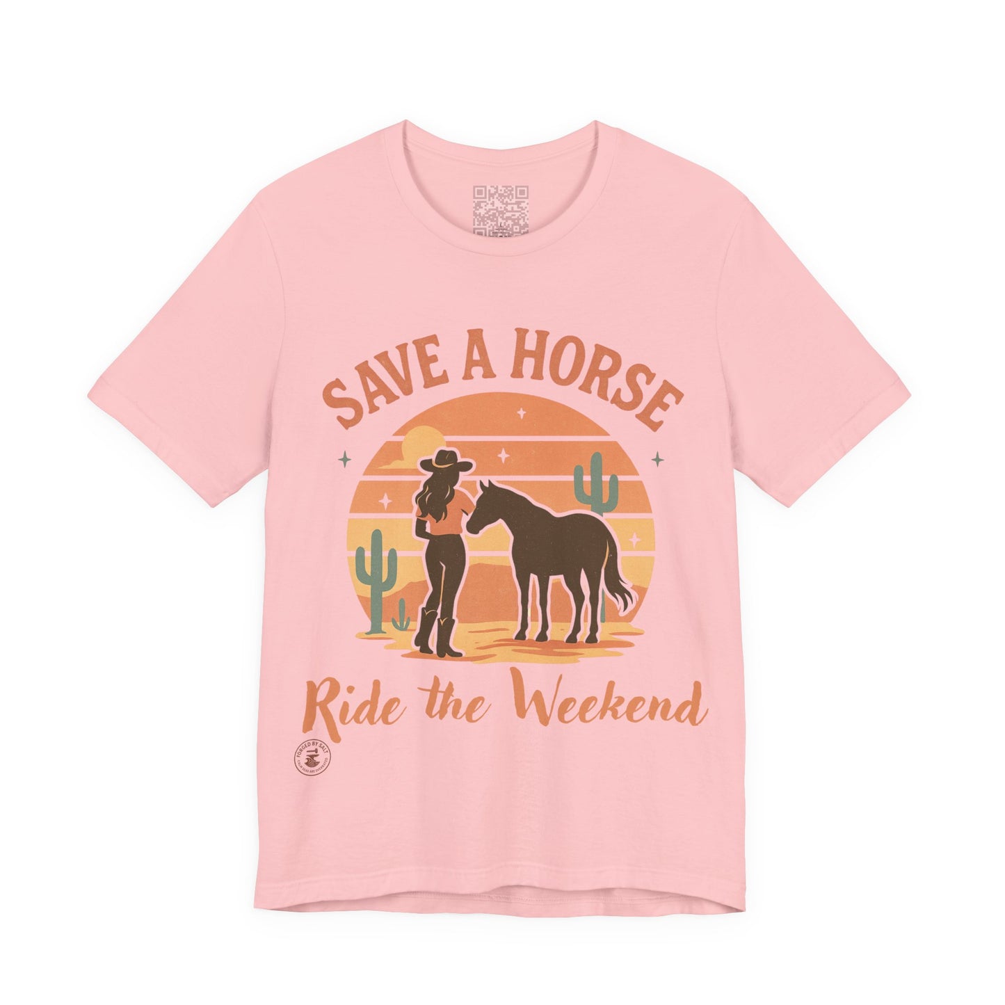 Save a Horse, Ride the Weekend – Western Graphic Tee