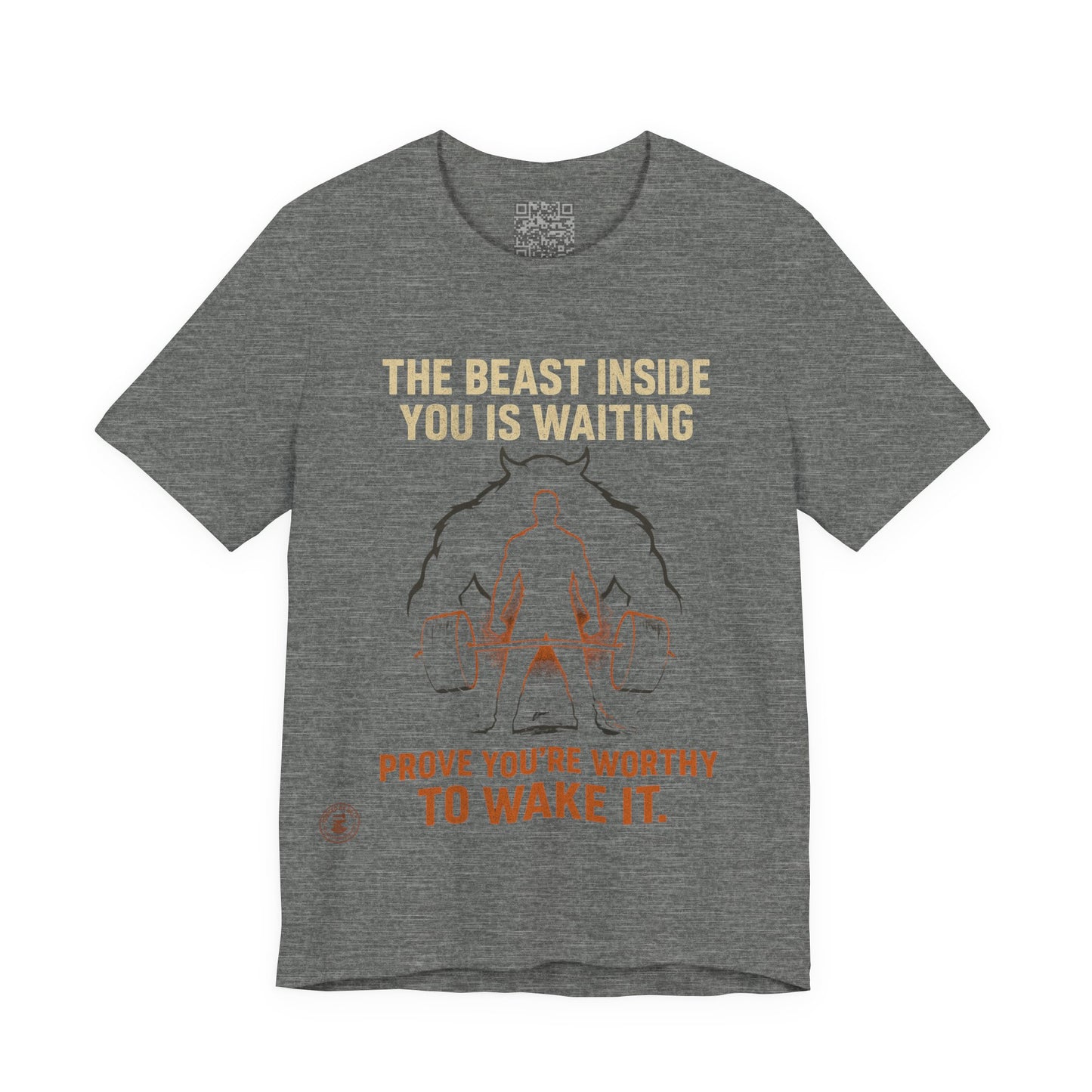“The Beast Inside” Motivational Gym Tee