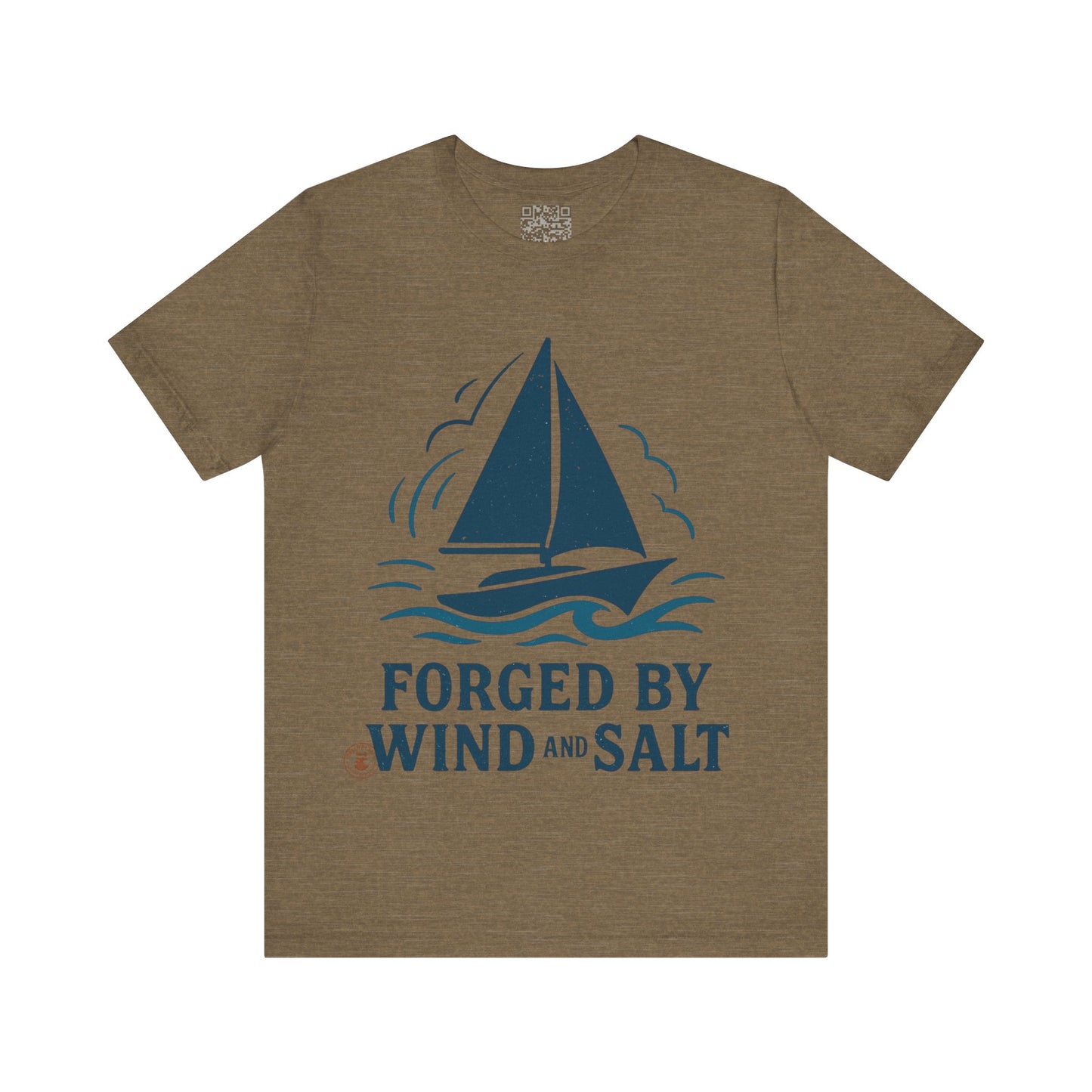 Sailboat Tee Forged by Wind and Salt