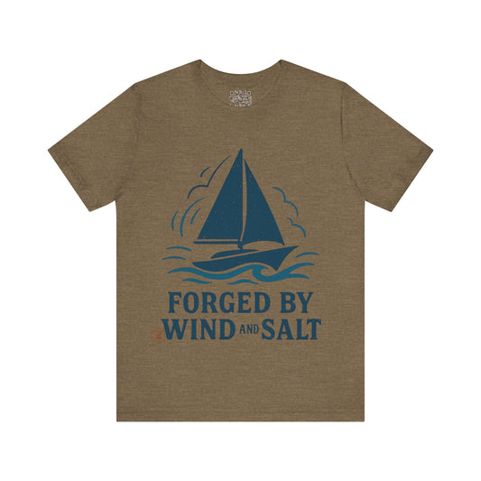 Sailboat Tee Forged by Wind and Salt