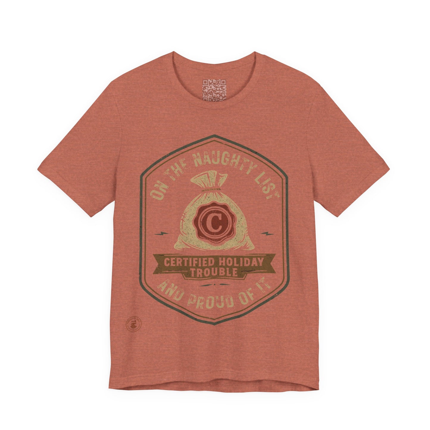 Unisex Tee On the Naughty List T-Shirt