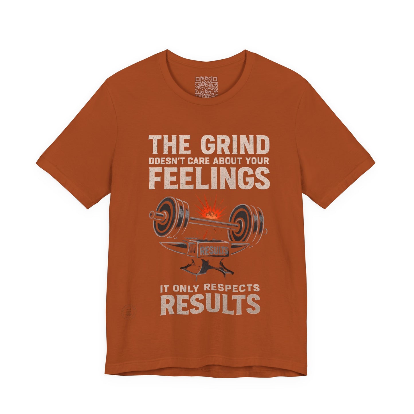 The Grind Doesn’t Care - Motivational Gym Tee