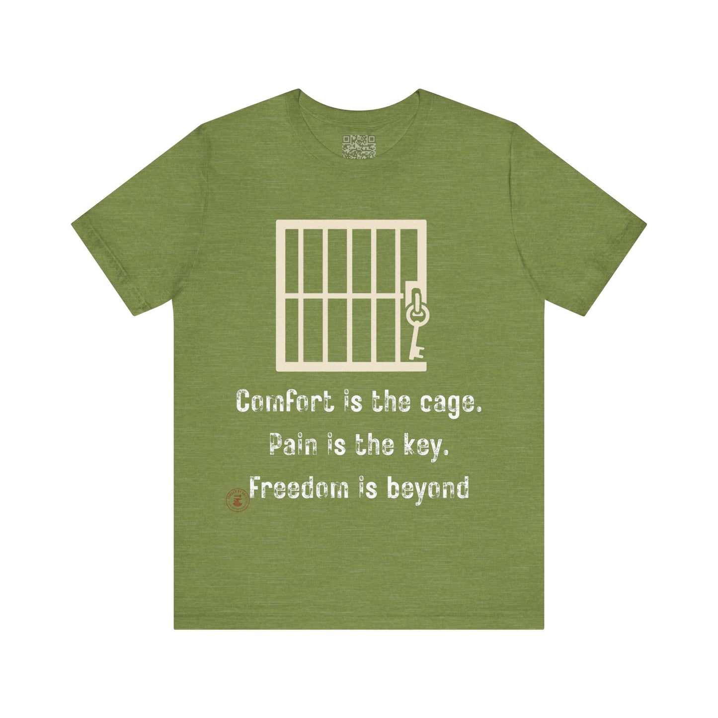 Comfort Is the Cage – Motivational T-Shirt