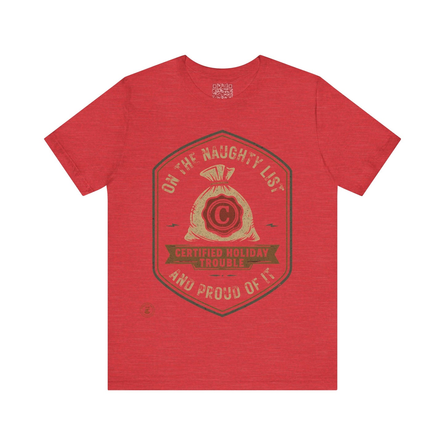 Unisex Tee On the Naughty List T-Shirt