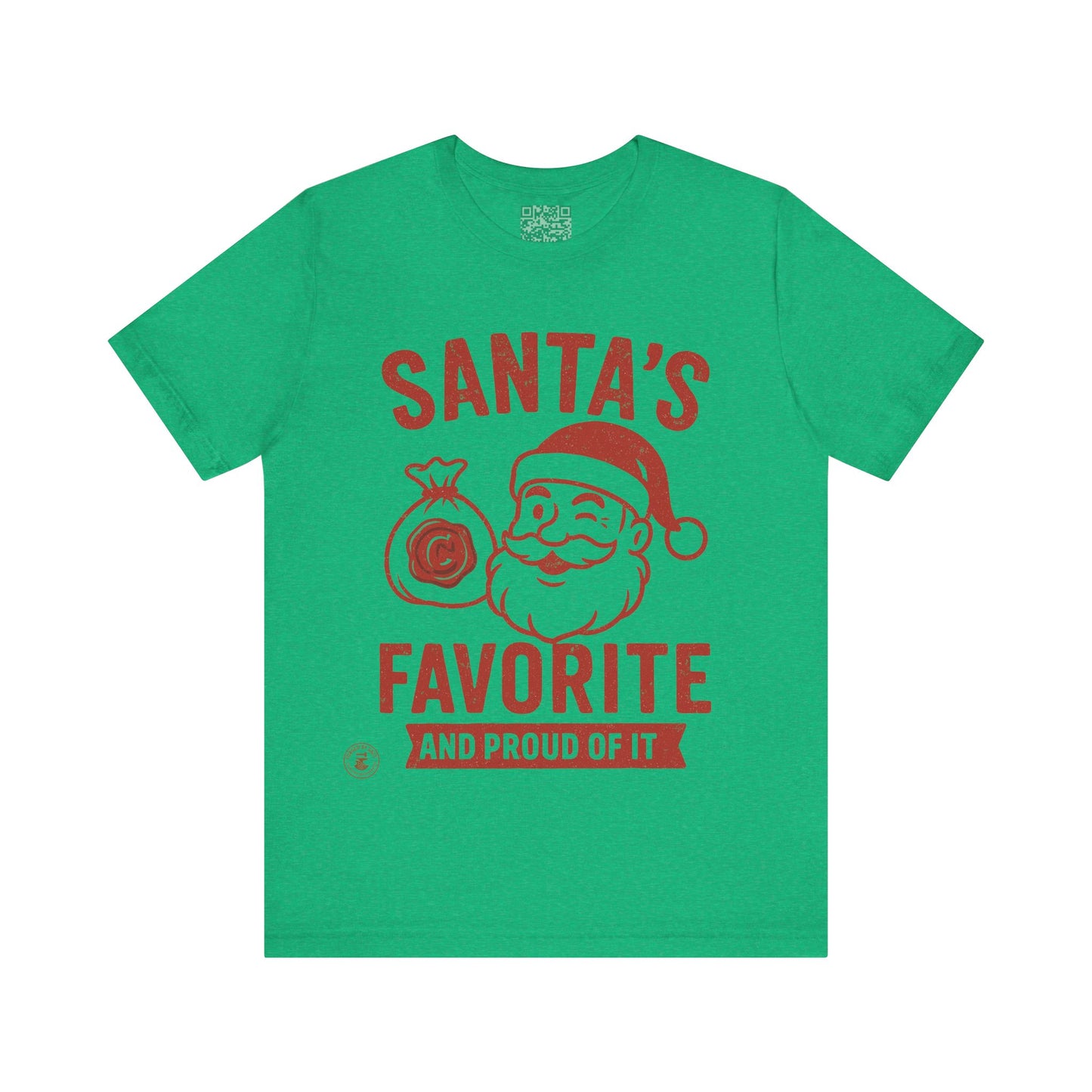 Santa’s Favorite T-Shirt | Funny Holiday & Christmas Tee