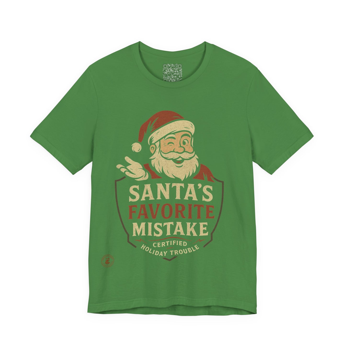 Santa’s Favorite Mistake T-Shirt | Funny Christmas Holiday Tee