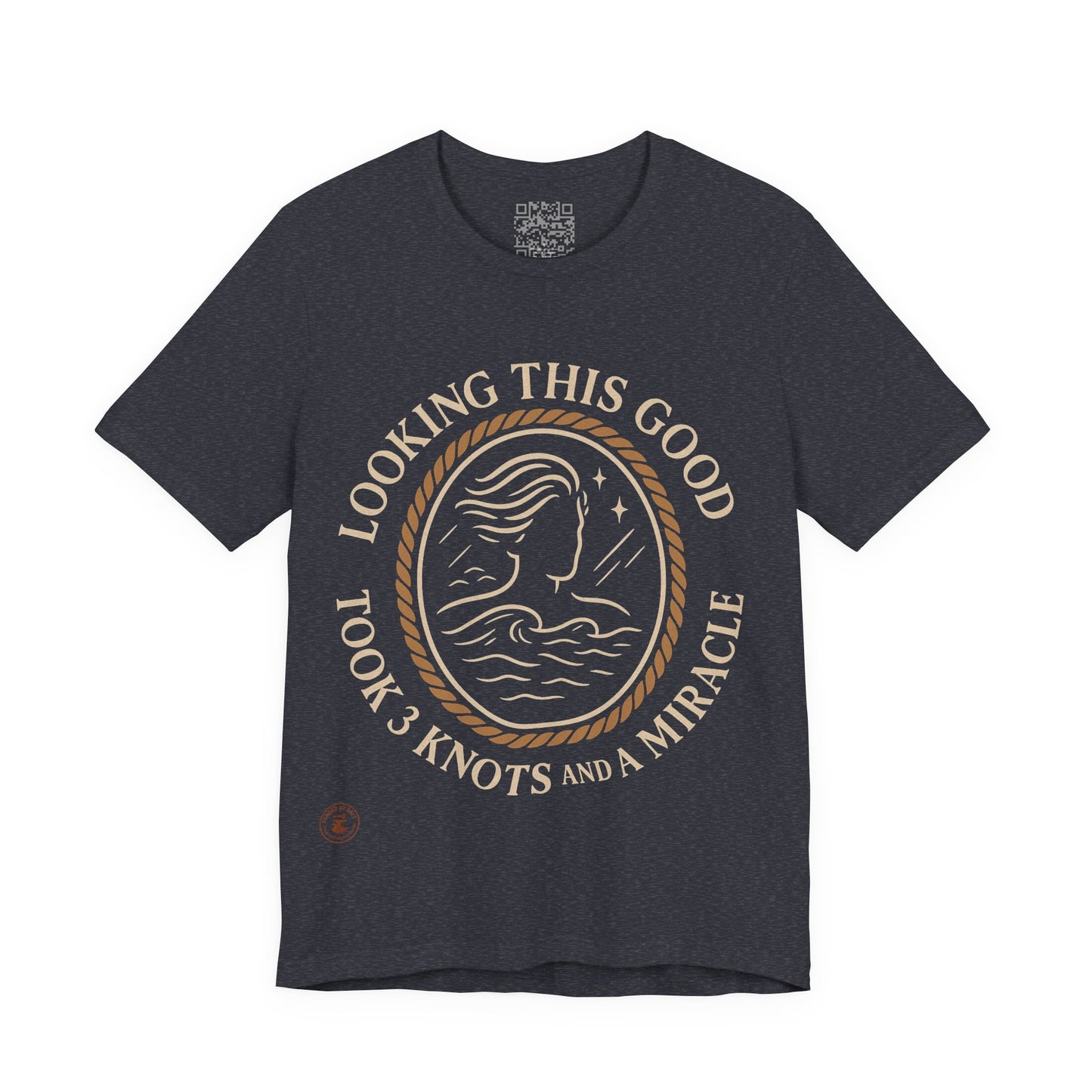 ⚓ “Looking This Good Took 3 Knots and a Miracle” – Nautical Comfort Tee