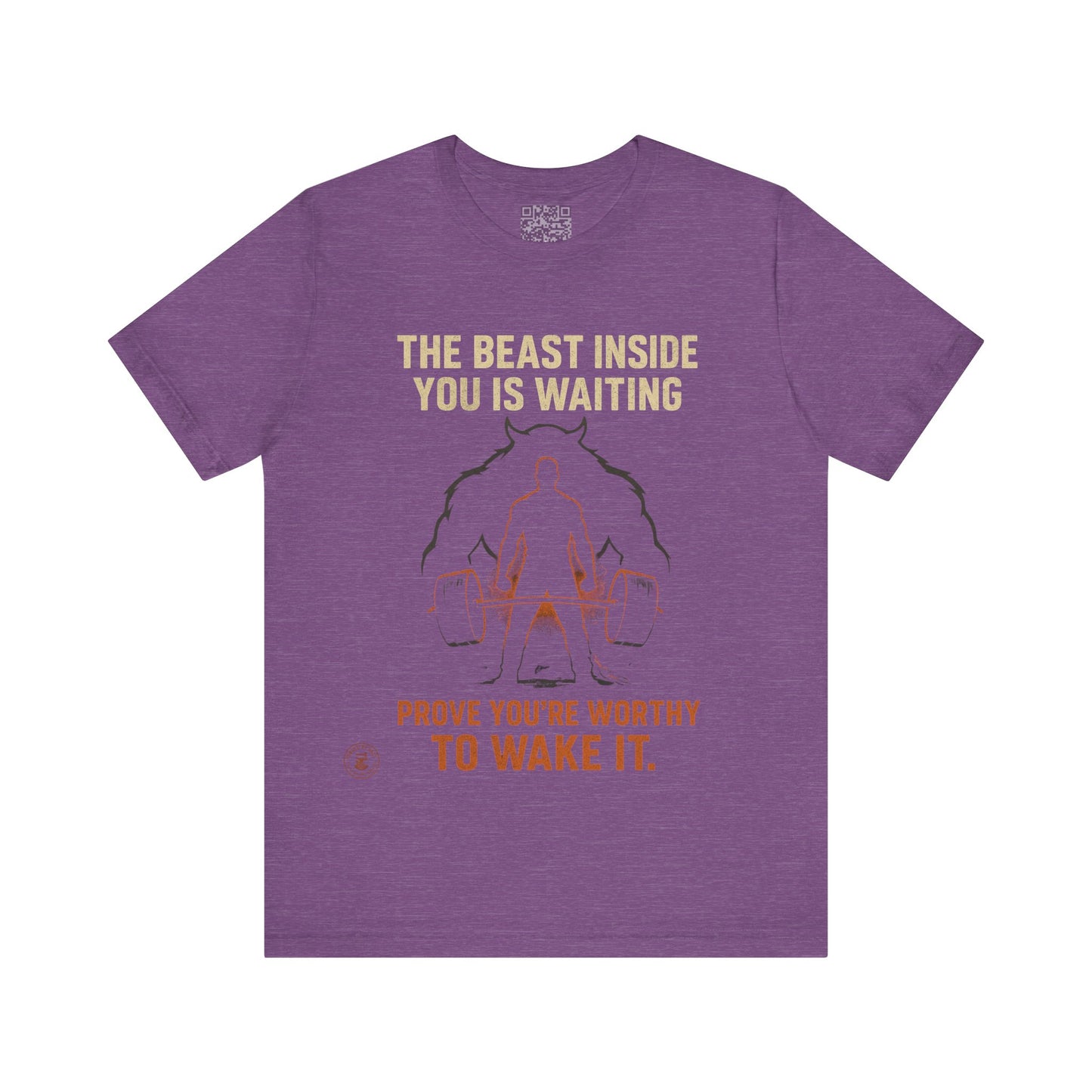 “The Beast Inside” Motivational Gym Tee