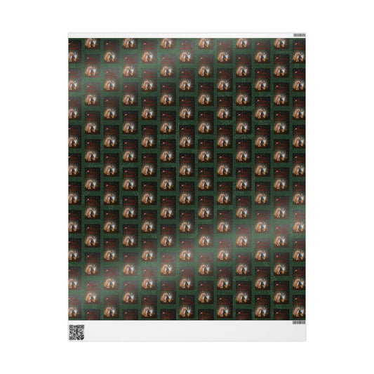 Merry Christmas Australian Shepherd Wrapping Paper – Festive Holiday Gift Wrap