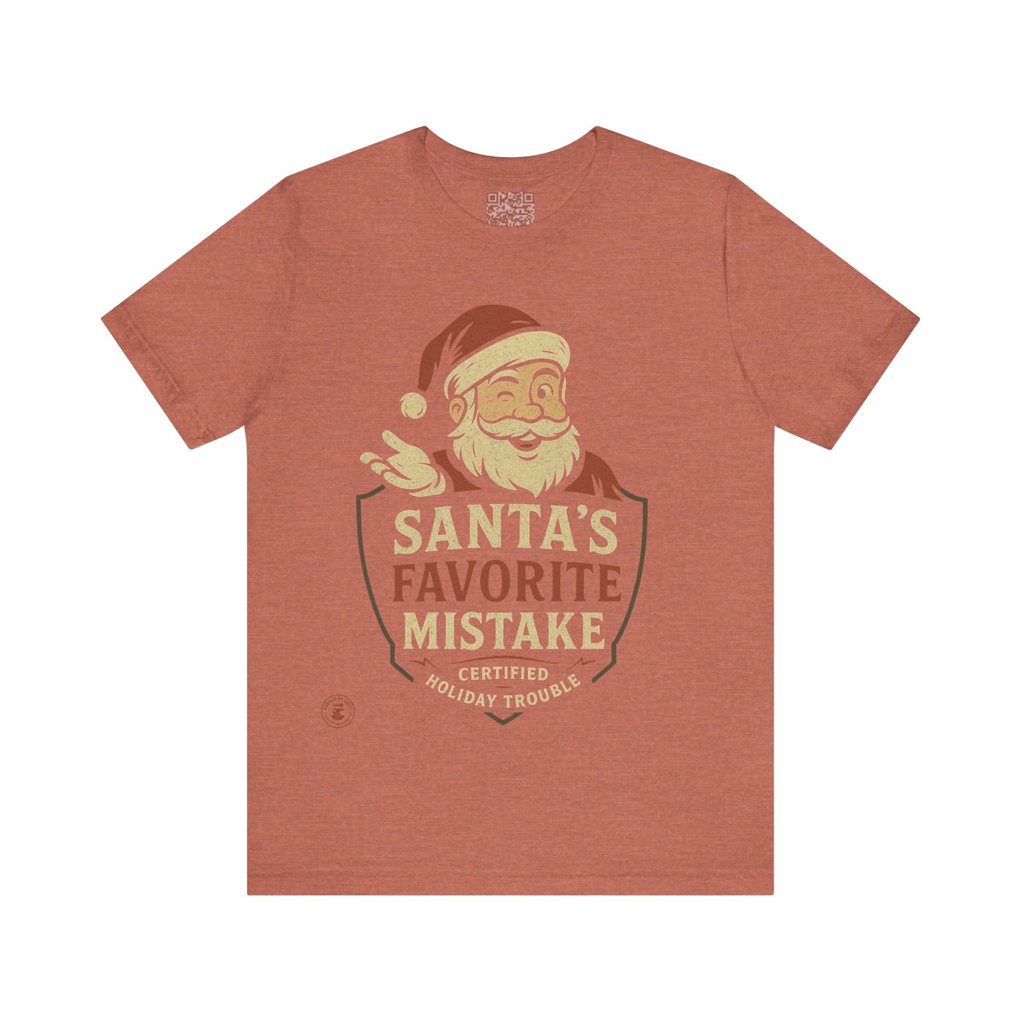 Santa’s Favorite Mistake T-Shirt | Funny Christmas Holiday Tee