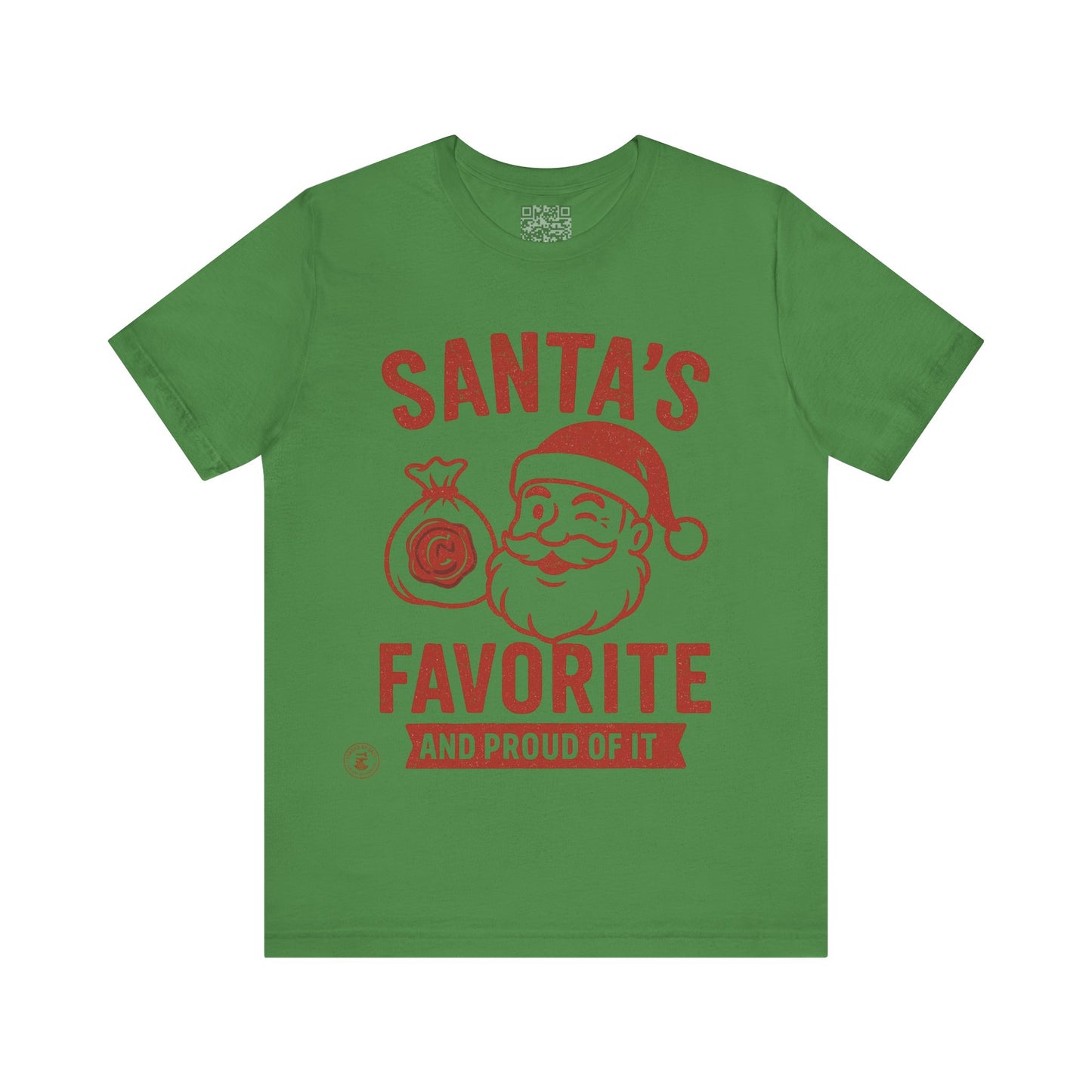 Santa’s Favorite T-Shirt | Funny Holiday & Christmas Tee