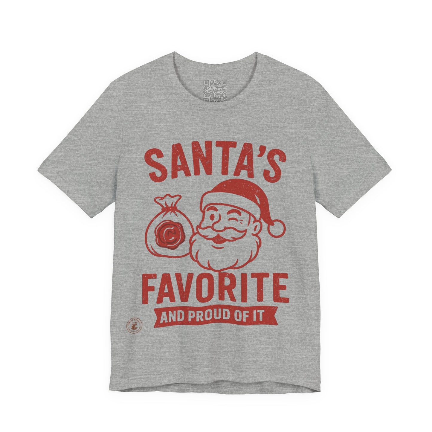 Santa’s Favorite T-Shirt | Funny Holiday & Christmas Tee