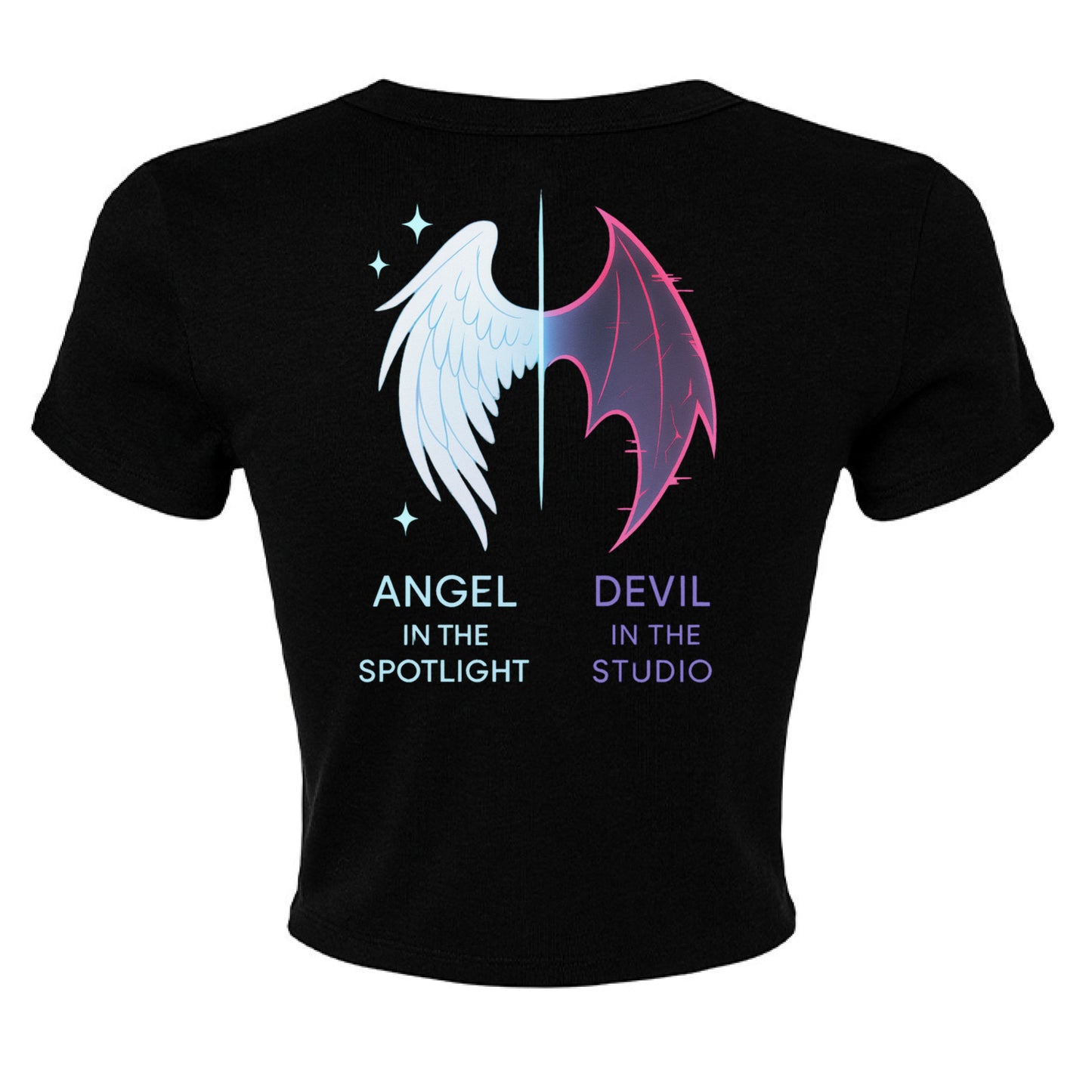 SOLID BLK BLEND - BACK